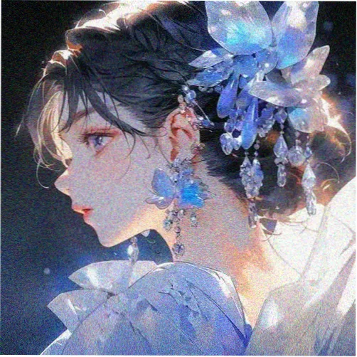 寻秦记漫画人物善柔的设定卡插画